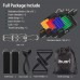 ihuan Resistance Bands Exercise Set with Door Anchor, Ankle Straps, Carry Bag and Guide for Training, Physical Therapy, Home Workout, Yoga, Pilates, Men & Women Accessories