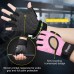Updated 2021 Ventilated Weight Lifting Gym Workout Gloves Full Finger with Wrist Wrap Support for Men & Women, Full Palm Protection, for Weightlifting, Training, Fitness, Hanging, Pull ups