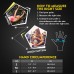 Updated 2021 Ventilated Weight Lifting Gym Workout Gloves Full Finger with Wrist Wrap Support for Men & Women, Full Palm Protection, for Weightlifting, Training, Fitness, Hanging, Pull ups