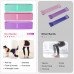 ihuan Resistance Bands for Legs and Butt, 3 Levels Exercise Band, Anti-Slip & Roll Elastic Workout Booty Bands for Women Squat Glute Hip Training