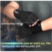 Updated 2021 Ventilated Weight Lifting Gym Workout Gloves Full Finger with Wrist Wrap Support for Men & Women, Full Palm Protection, for Weightlifting, Training, Fitness, Hanging, Pull ups